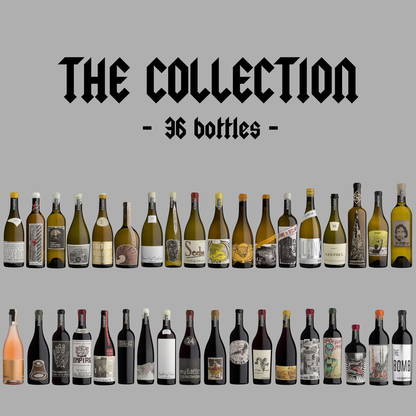 The COLLECTION - 36 bottle mixed cases